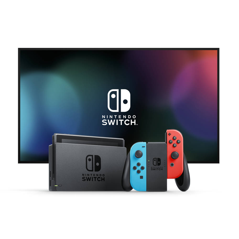 Nintendo Switch - blauw/rood