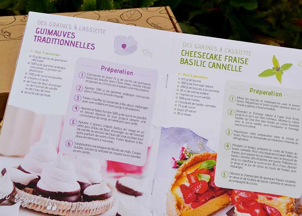Coffret de jardinage thématique 