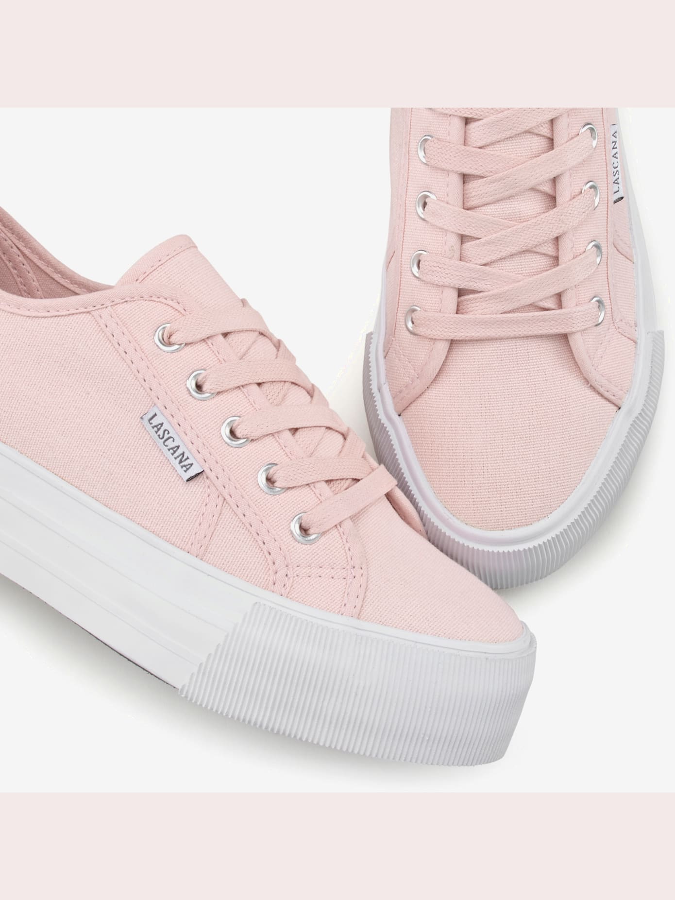 Baskets talon compensé tendance