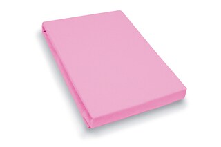 Vario Spannbetttuch Stretch Elasthan-Feinjersey 180-200 x 200-220 cm rose