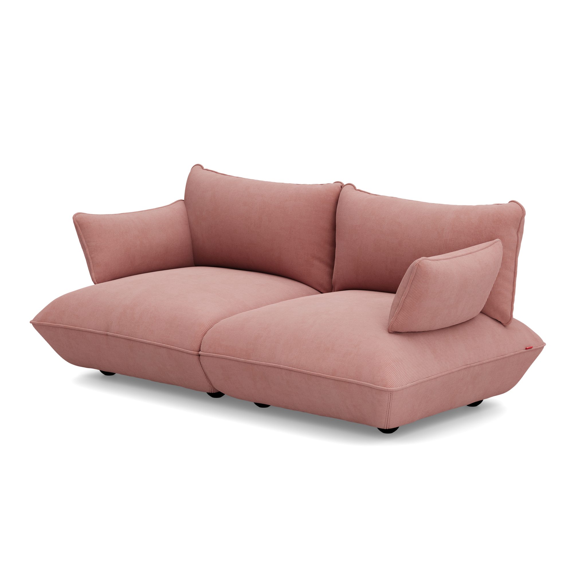 2-zitsbank Sumo cord recycled soft pink