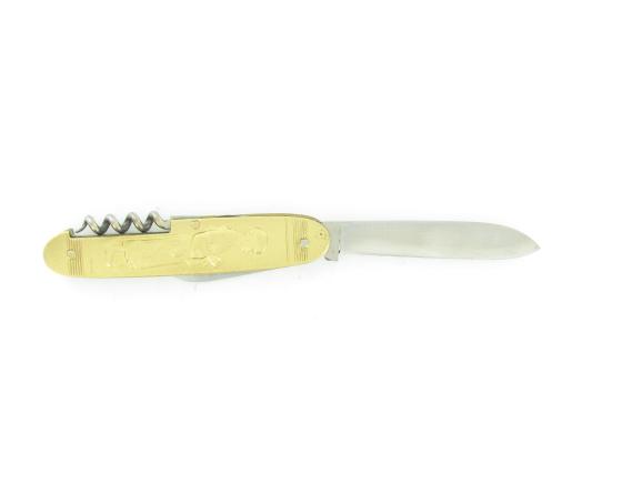Musicien - Femme aux Sabots - 3 Pièces Couteau de poche par Coursolle