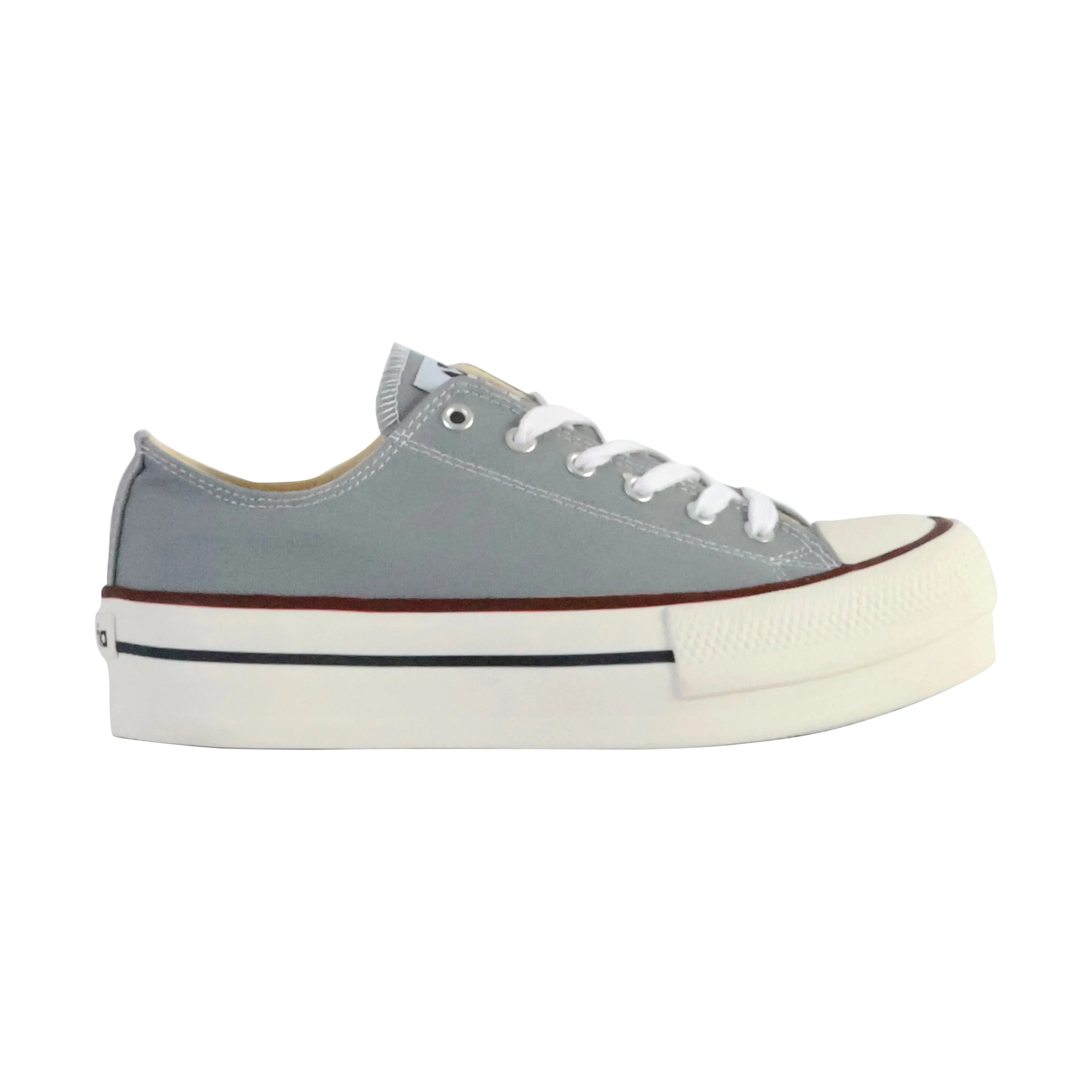 Basket basse à lacet | Gris