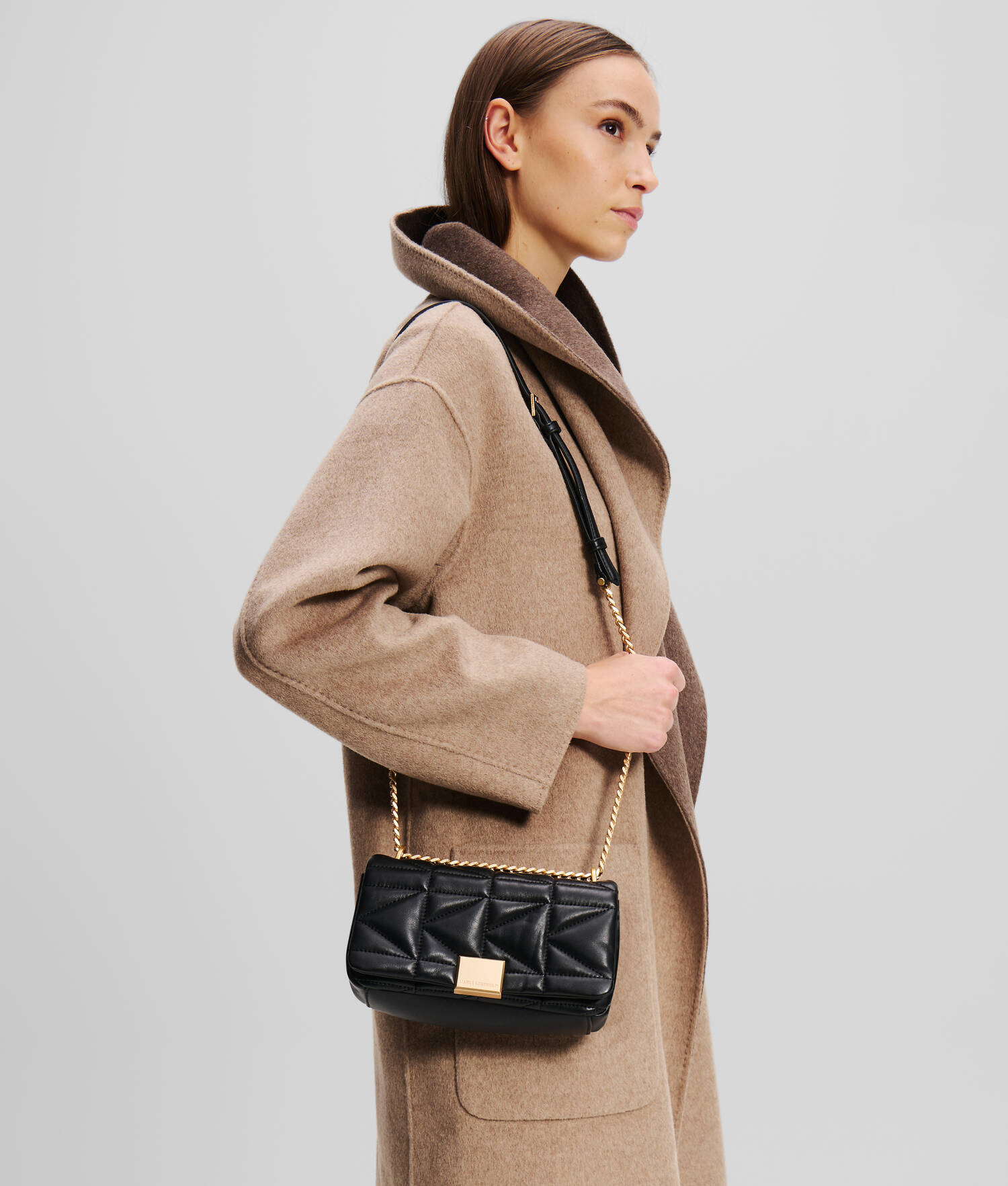 PETIT SAC BANDOULIÈRE K/KUILT - Noir