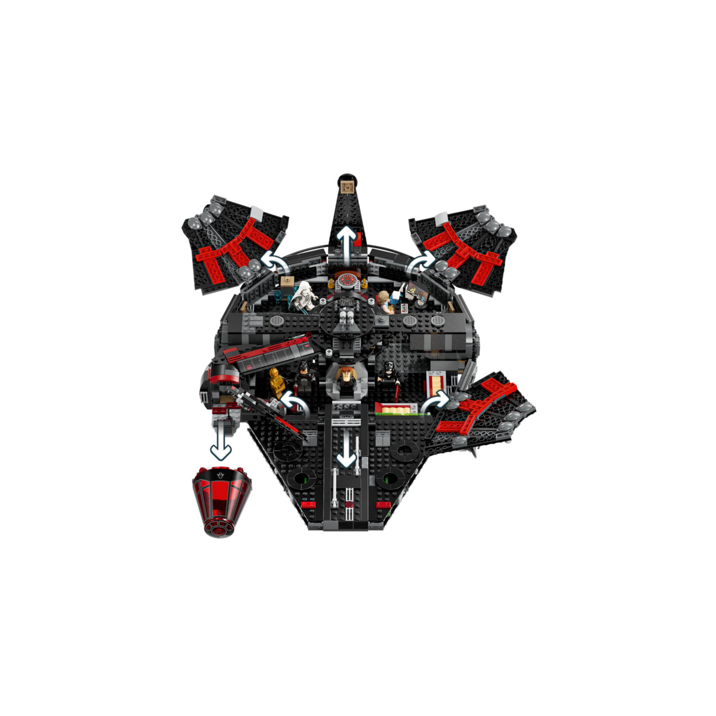 LEGO® Star Wars™ 75389 Dunkler Millennium Falke