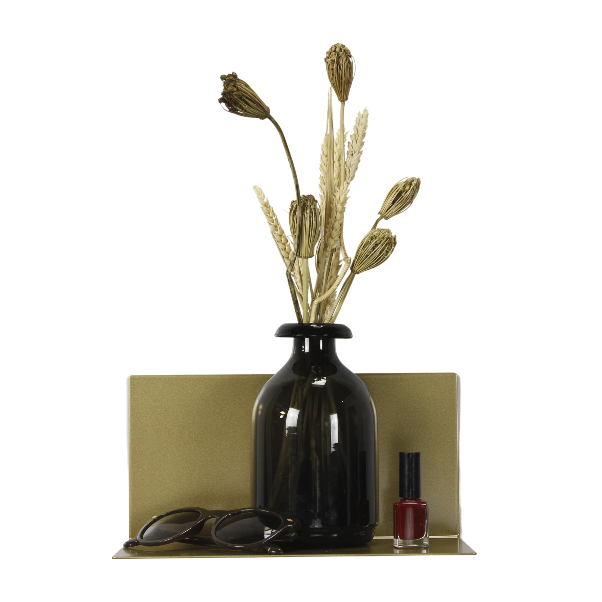 Wandplank magnetisch medium goud