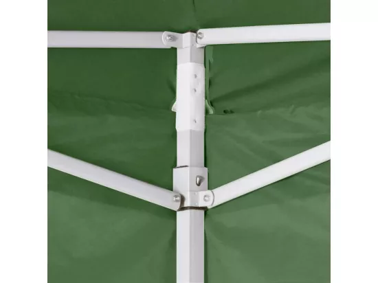 Tente pliable verte 3 x 3 m avec 4 parois