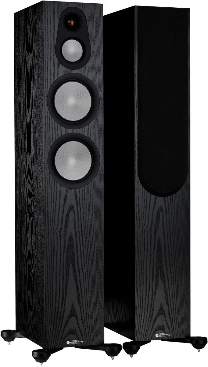Monitor Audio Silver 300 7G Bois noir (la paire) Enceintes colonne