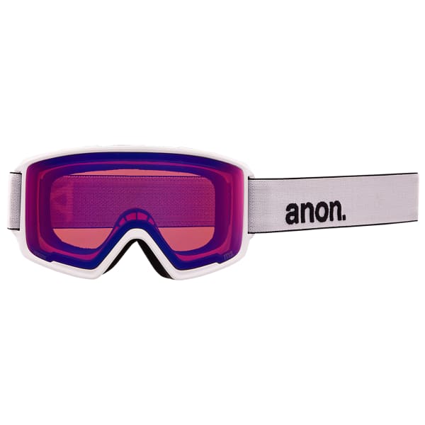 Masque de ski ANON M3 MFI W/SPR WHITE/PRCV SUN ONYX