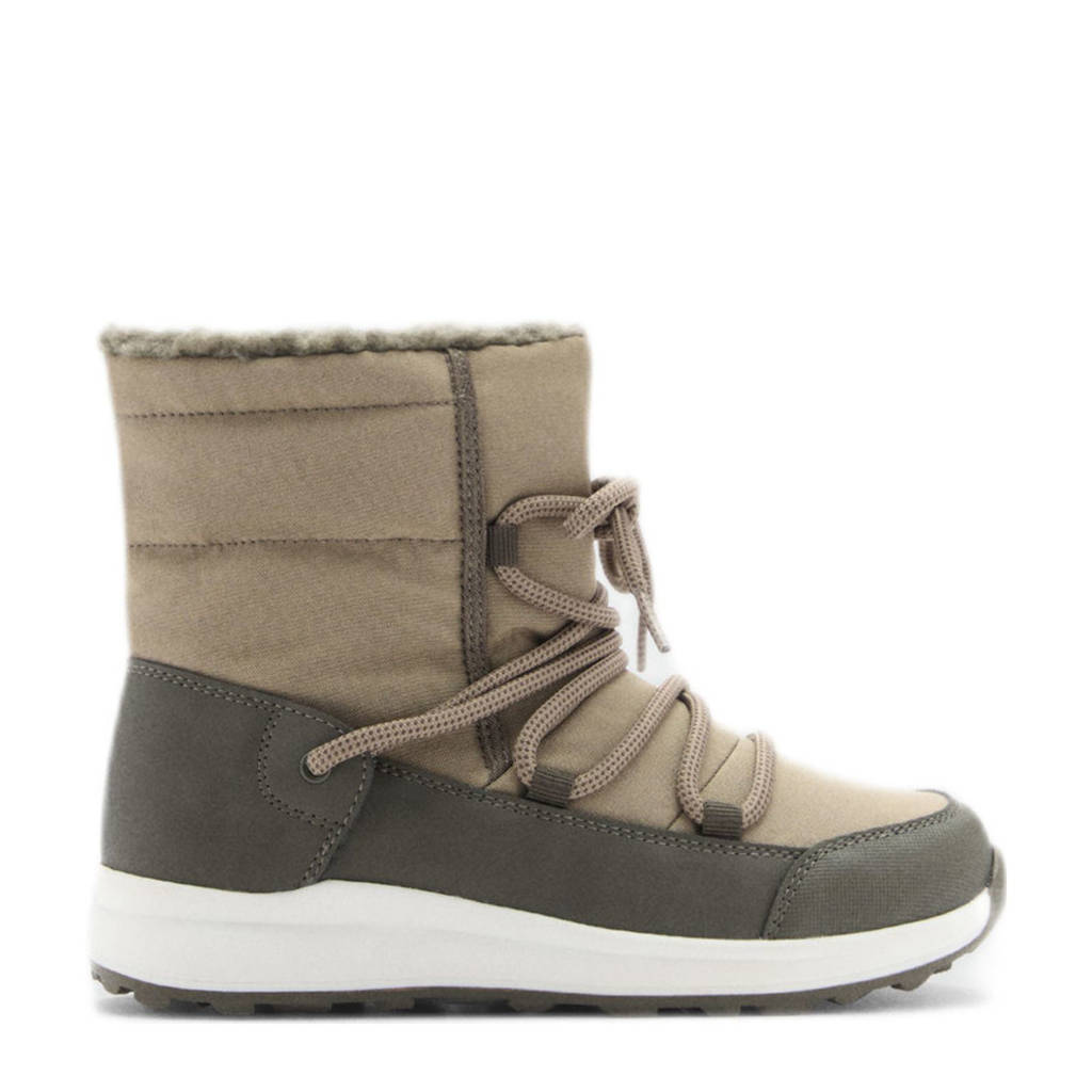 Mango Kids gevoerde enkelboots beige/kaki