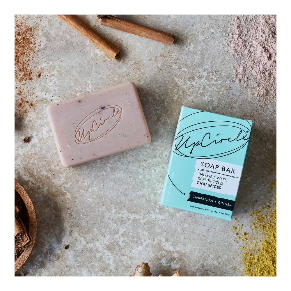 UpCircle Cinnamon & Ginger Chai Soap Bar