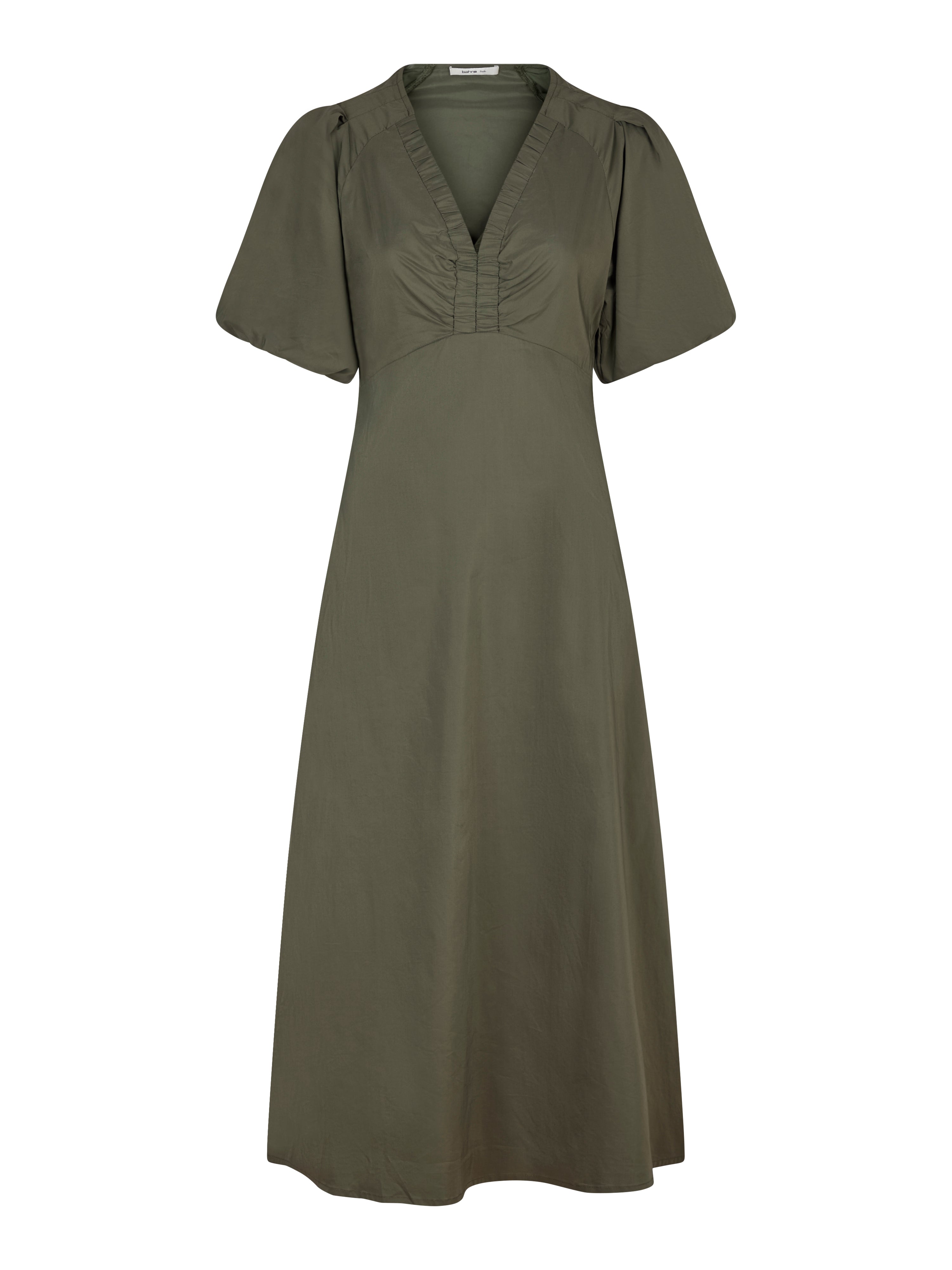 Bahne Studio  Bailey Poplin kjole - Army