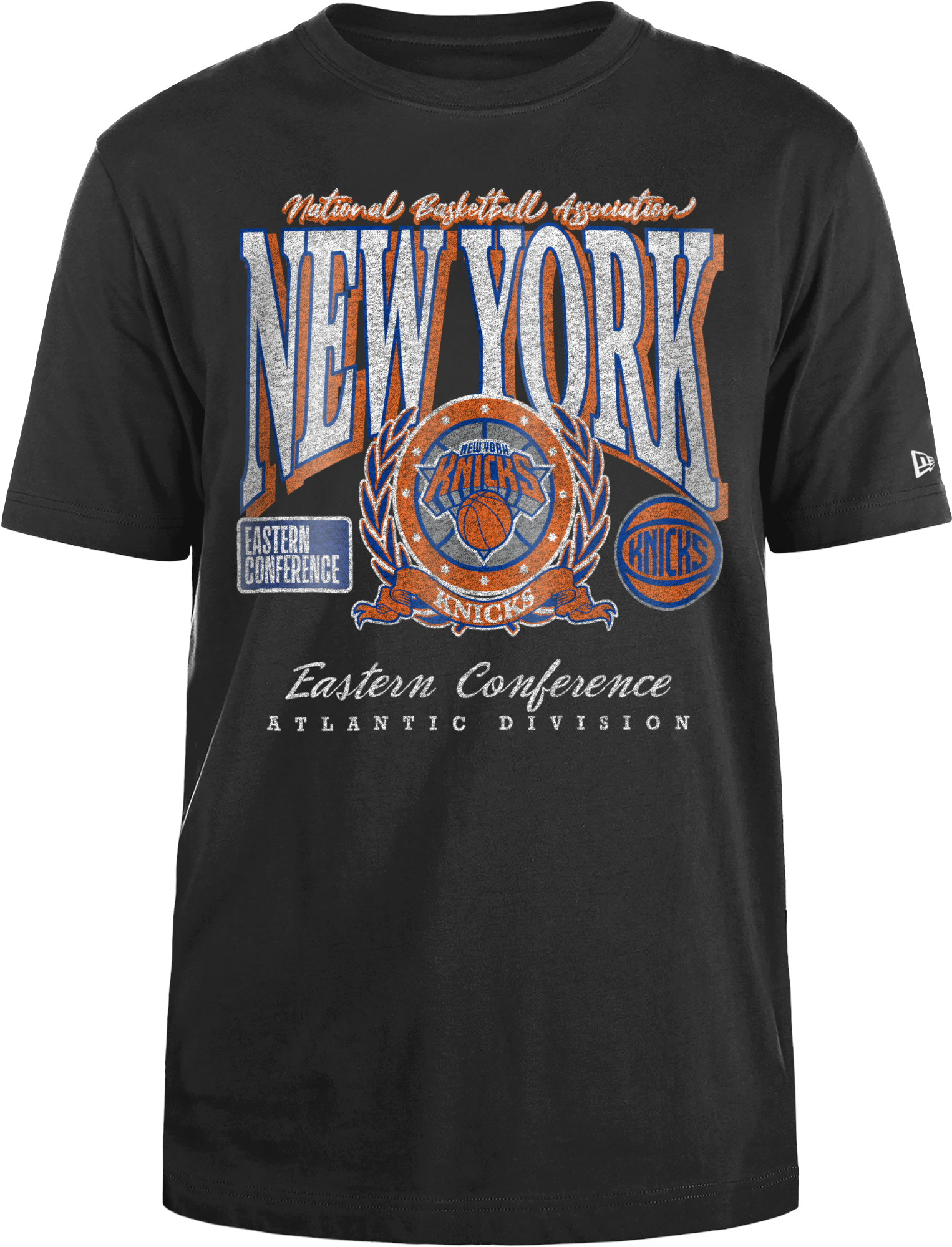 New Era New York Knicks T-Shirt Schwarz