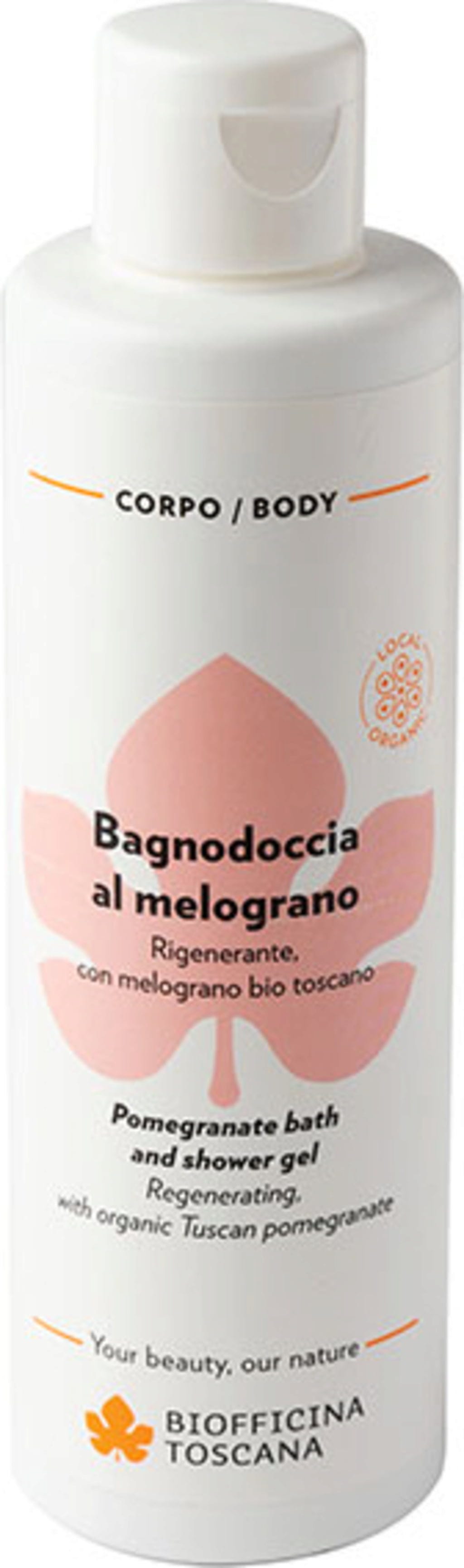 Biofficina Toscana  Duschbad Granatapfel, 200 ml