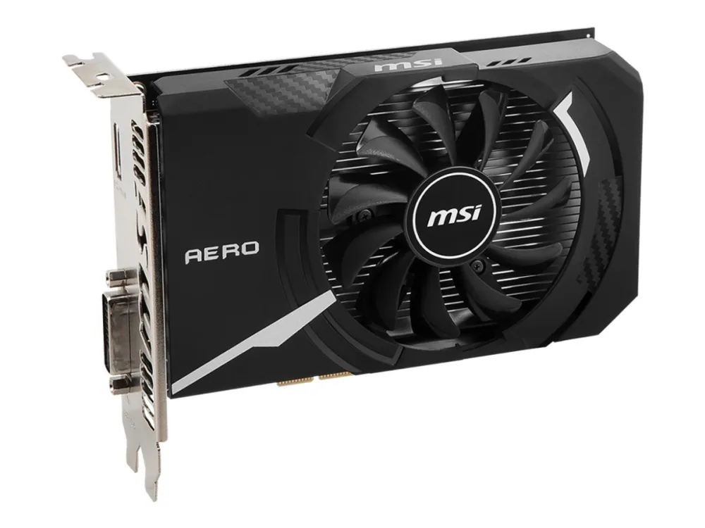 MSI GT 1030 AERO ITX 2GD4 OC - Grafikkort - GF GT 1030 - 2 GB DDR4 - PCIe 3.0 x4 - DVI, HDMI