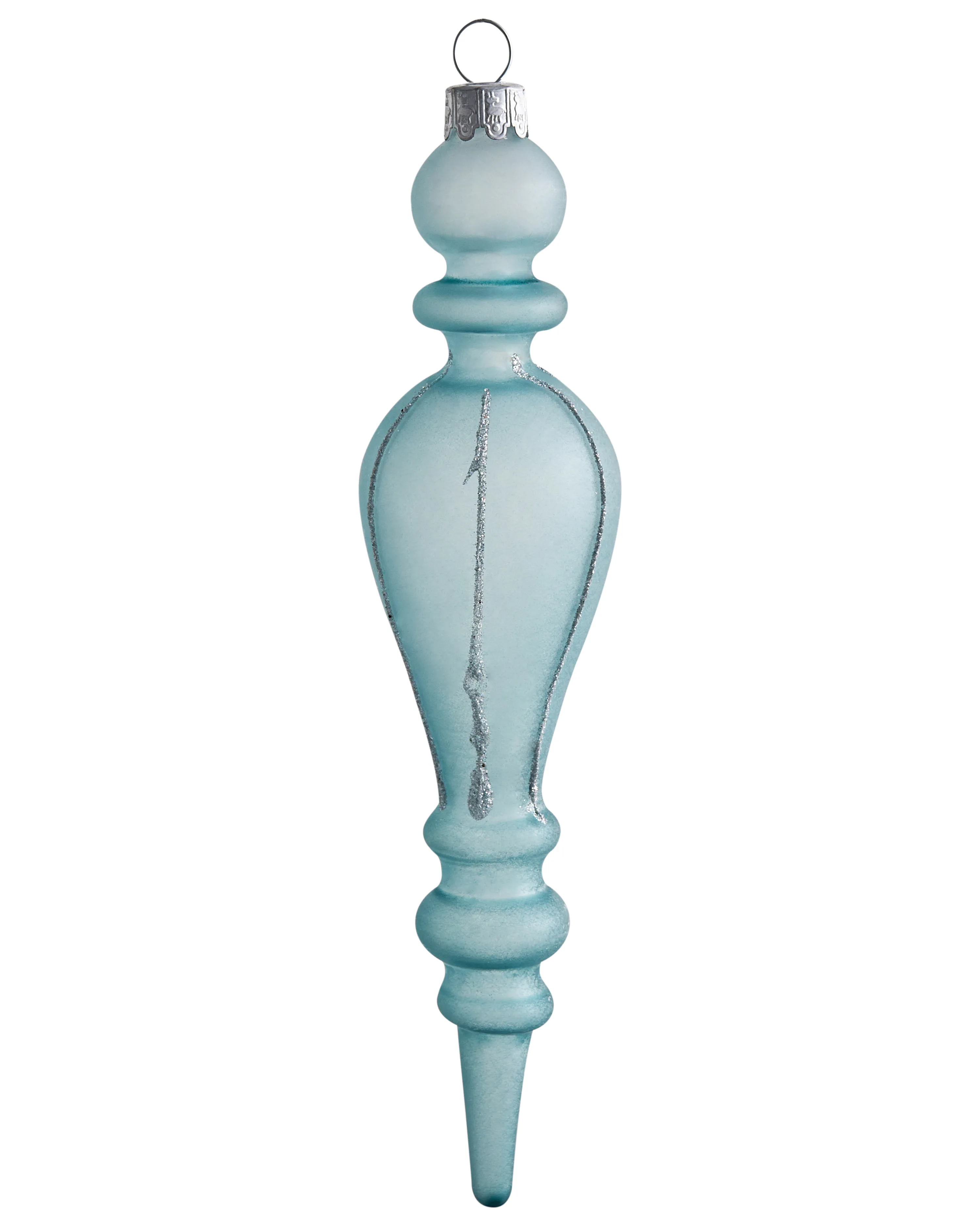 Set van 35 kerstballen SNOWFALL Glas Blauw