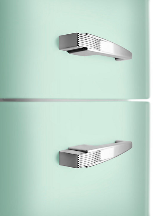 Réfrigérateur congélateur à poser ouverture droite Smeg FAB32RPG5 234L / 97L vert d'eau