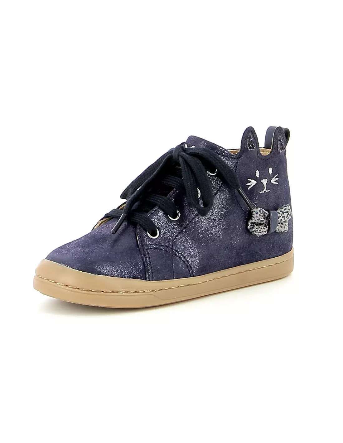 SHOO POM KIKKI WOU - Bottes Navysilver