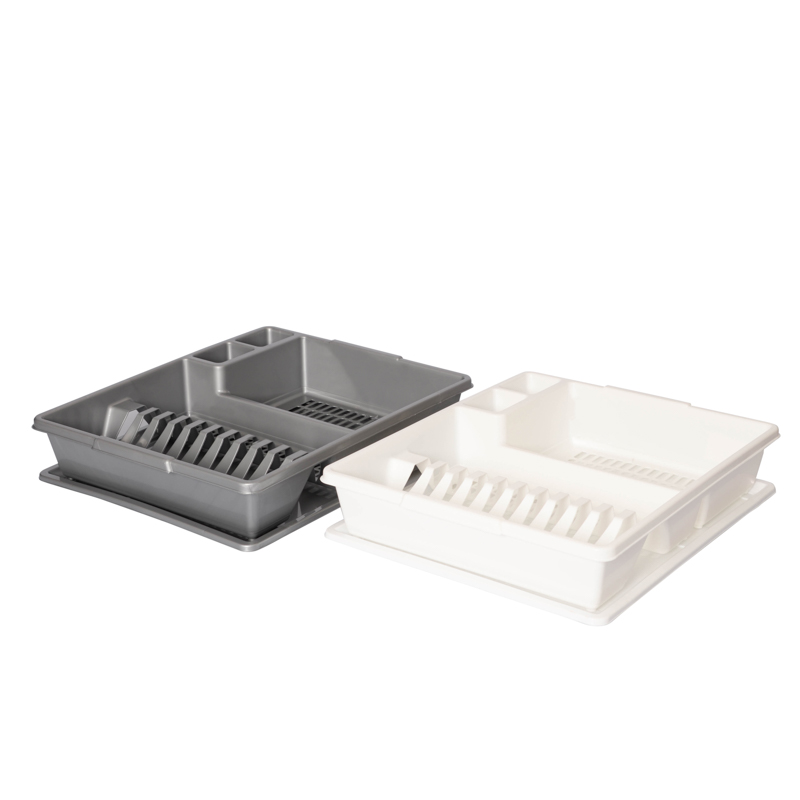 Egouttoir avec plateau en plastique