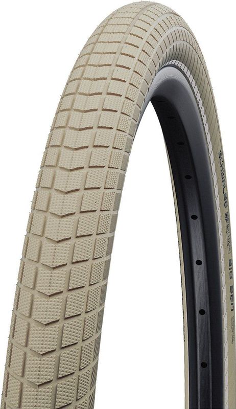 Schwalbe Buitenband - Big Ben K-Guard - 28 inch x 2.00 - Creme Reflecterend