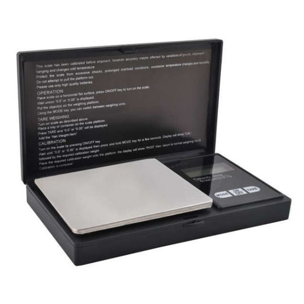 Iso Balança De Precisão Profissional De Bolso Até 500g - 073F9431-59B