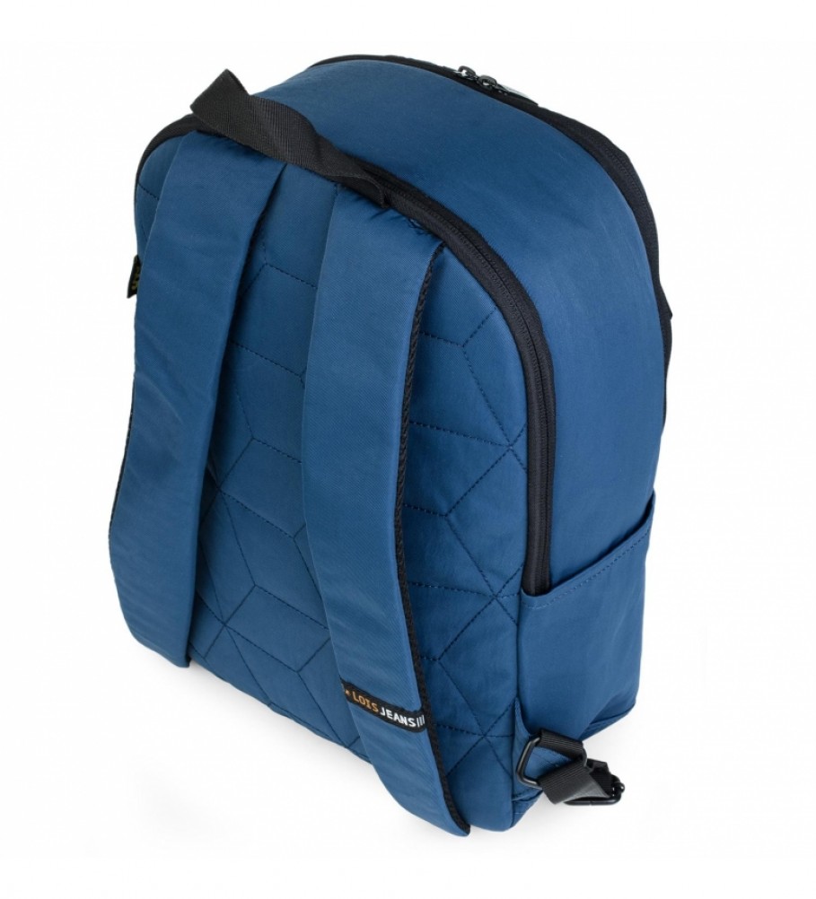 Lois Mochila con Usb 305436 -29x39x13 cm- marino