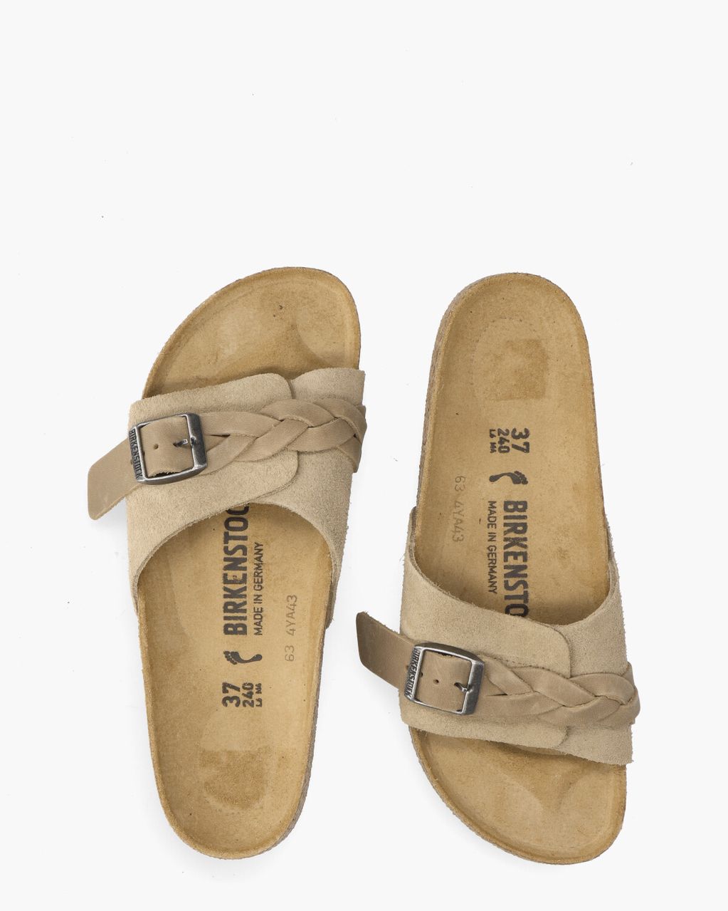 Birkenstock Oita Braided Taupe Damesslippers