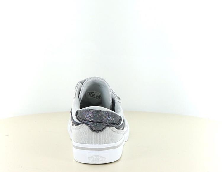 Vans Brooklyn LS Velcro Shimmer lunar rock