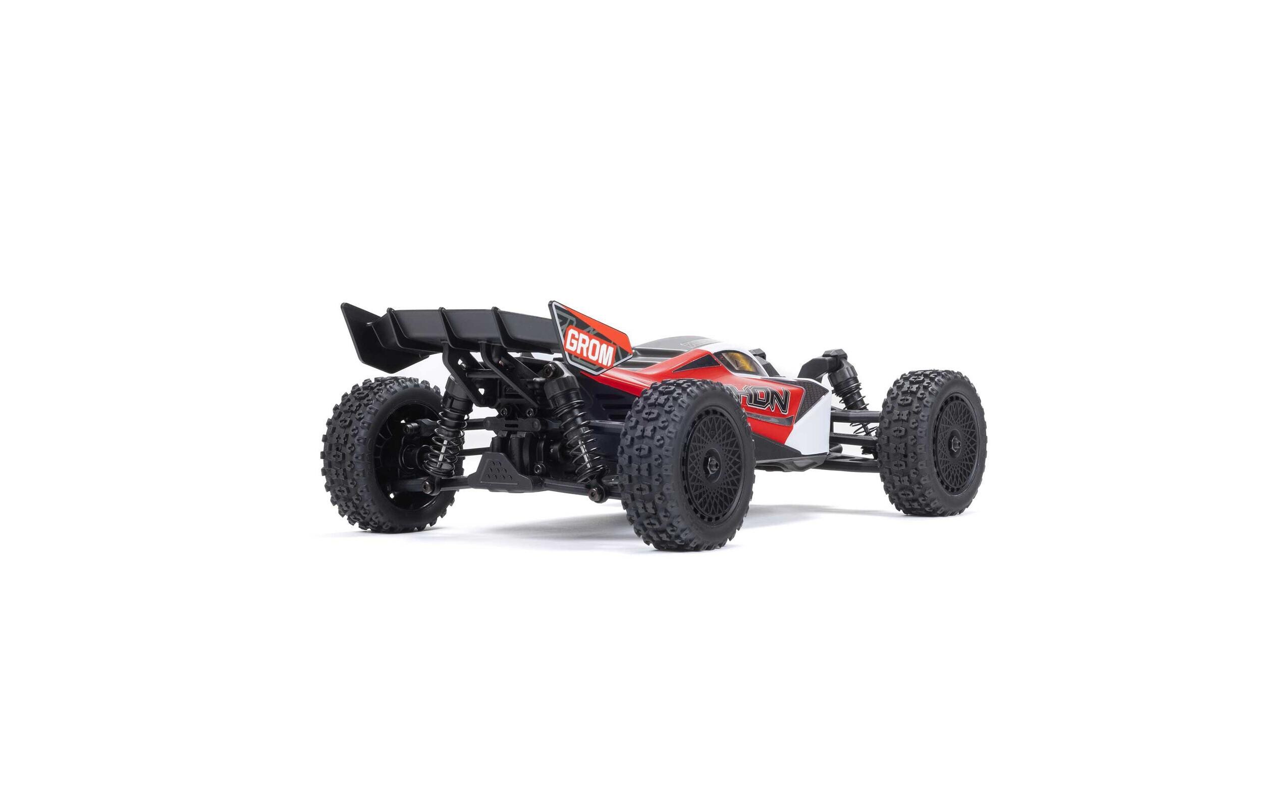 Buggy Typhon Grom Mega 380 Rot, RTR, 1:18<br>Robuster 4wd mini RC Buggy mit Spektrum Technik