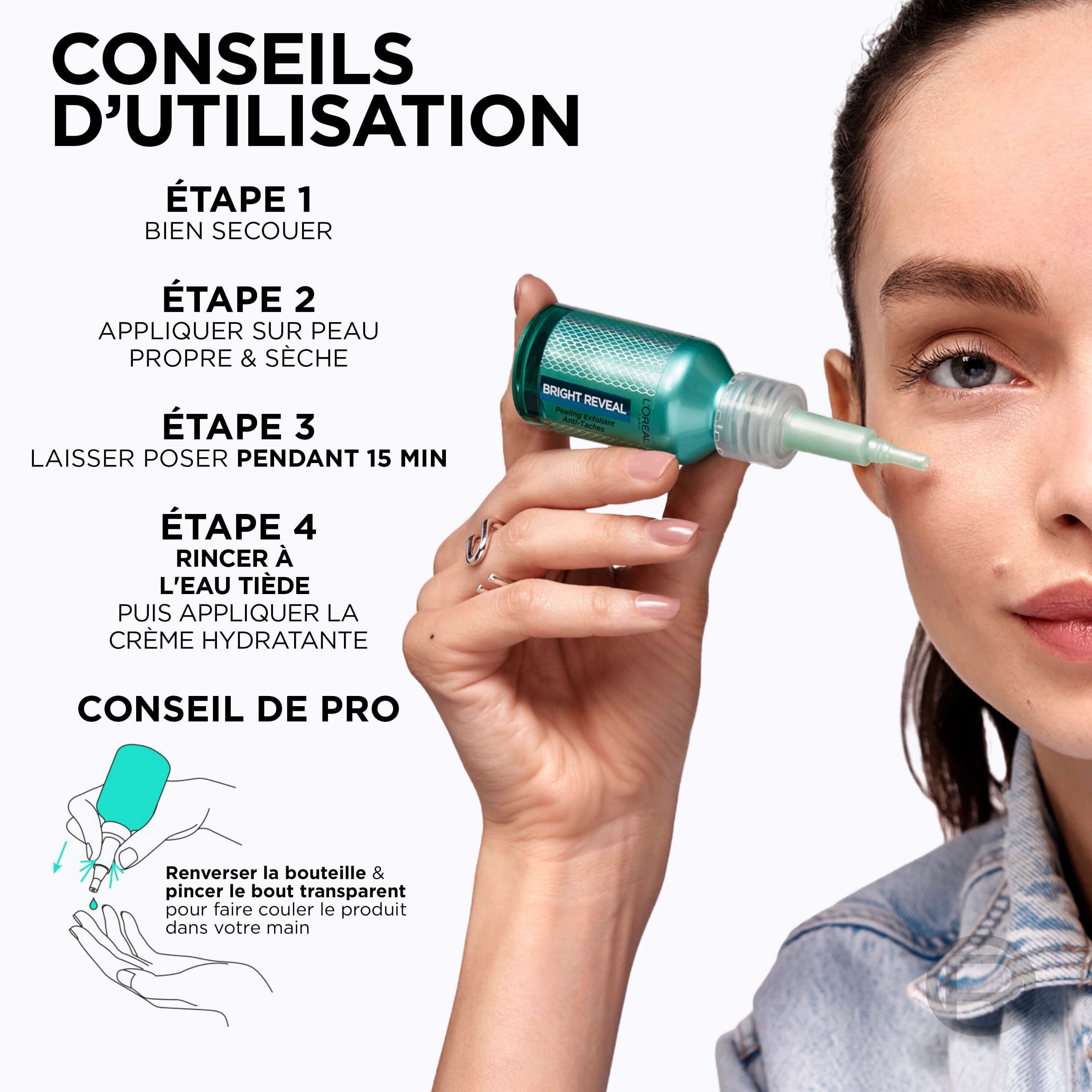 Peeling Exfoliant Anti-Taches Bright Reveal - L'Oréal Paris