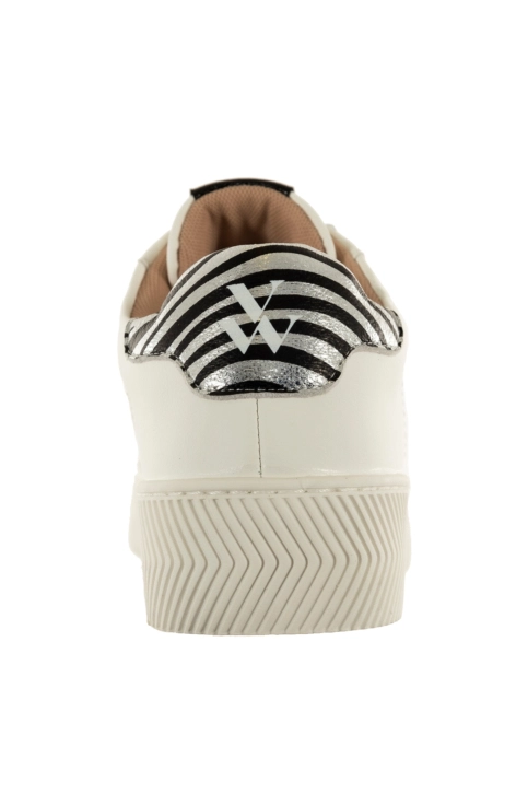 Baskets basses vanessa wu lou zebre