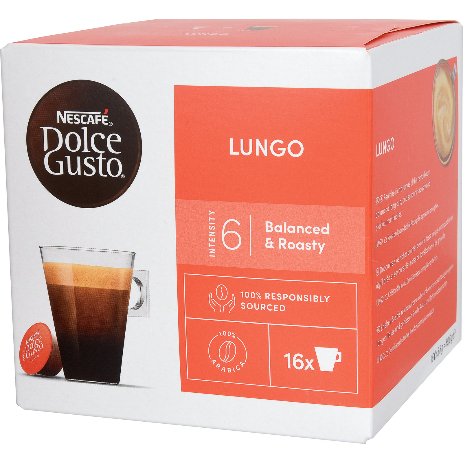 Nescafé Dolce Gusto Cafe Lungo 16 Kapseln