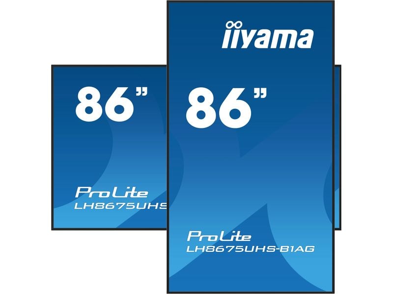 iiyama Public Display ProLite LH8675UHS-B1AG 85.6 