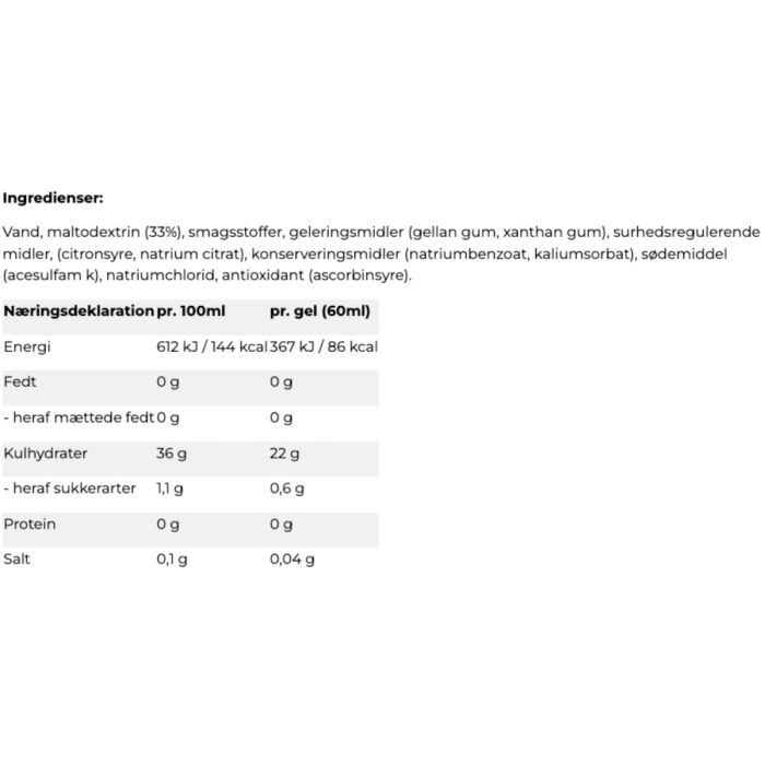 Sis Unisex Energi-gels GO Isotonic Energy Gel Cherry