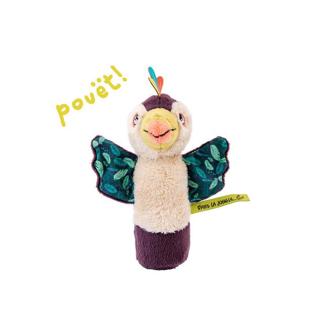 Hochet pouet toucan Pakou Dans la Jungle - MOULIN ROTY