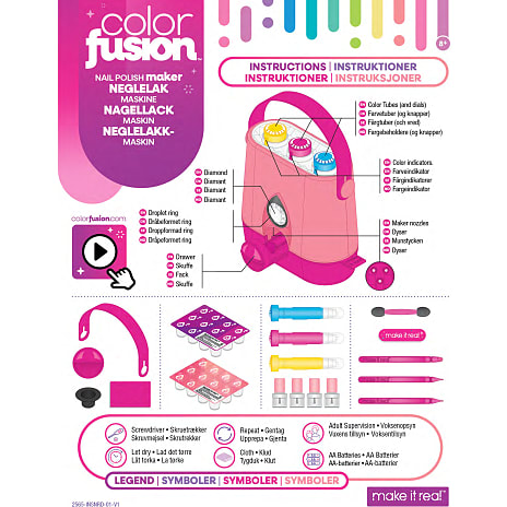 Make it real Nail Polish Maker - Deluxe