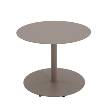 KARWEI bijzettafel Lynn taupe metaal ø 59 cm