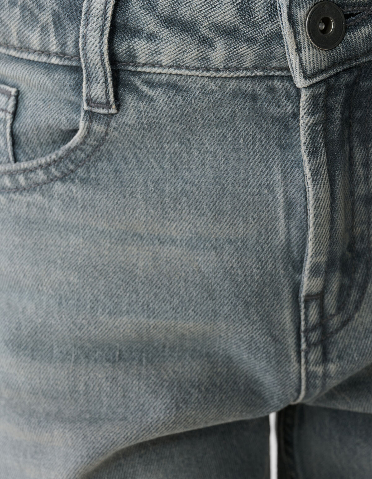 Straight Fit Jeans Grijs
