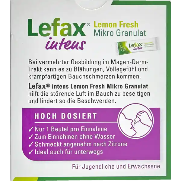 intens Lemon Fresh Mikro Granulat