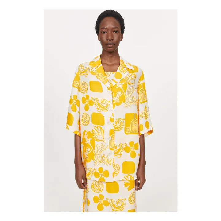 Rodebjer Chemise Formentera | Jaune