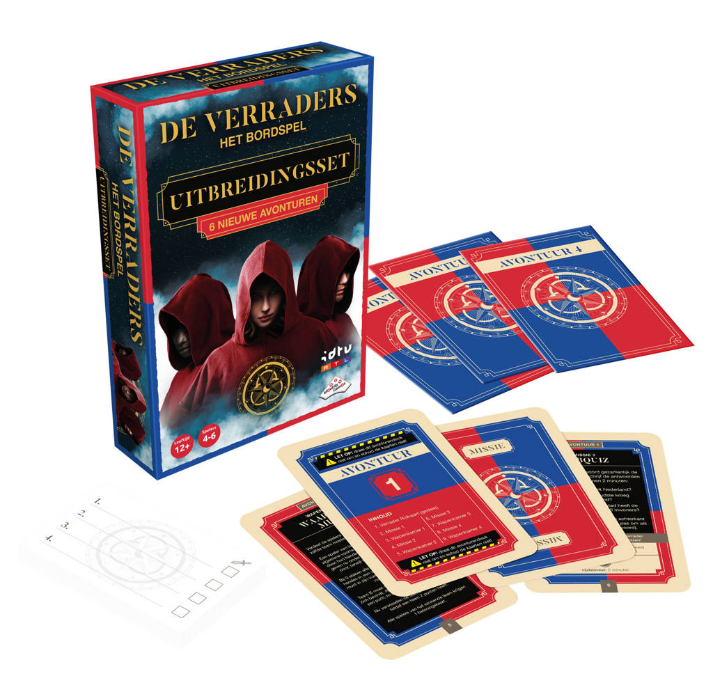 Uitbreidingsset De Verraders Het Bordspel Uitbreiding