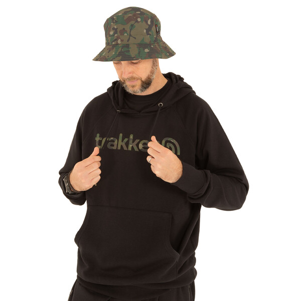 Pull Trakker CR Logo Hoody Black Camo