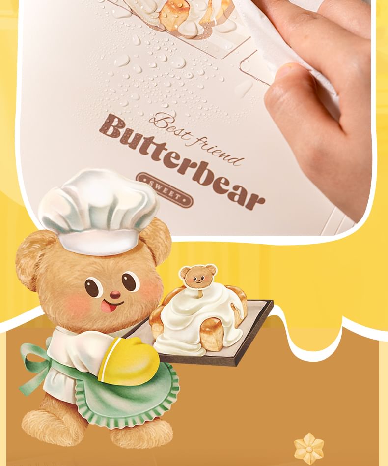 Butterbear - Butterbear A4 documententas (verschillende ontwerpen)