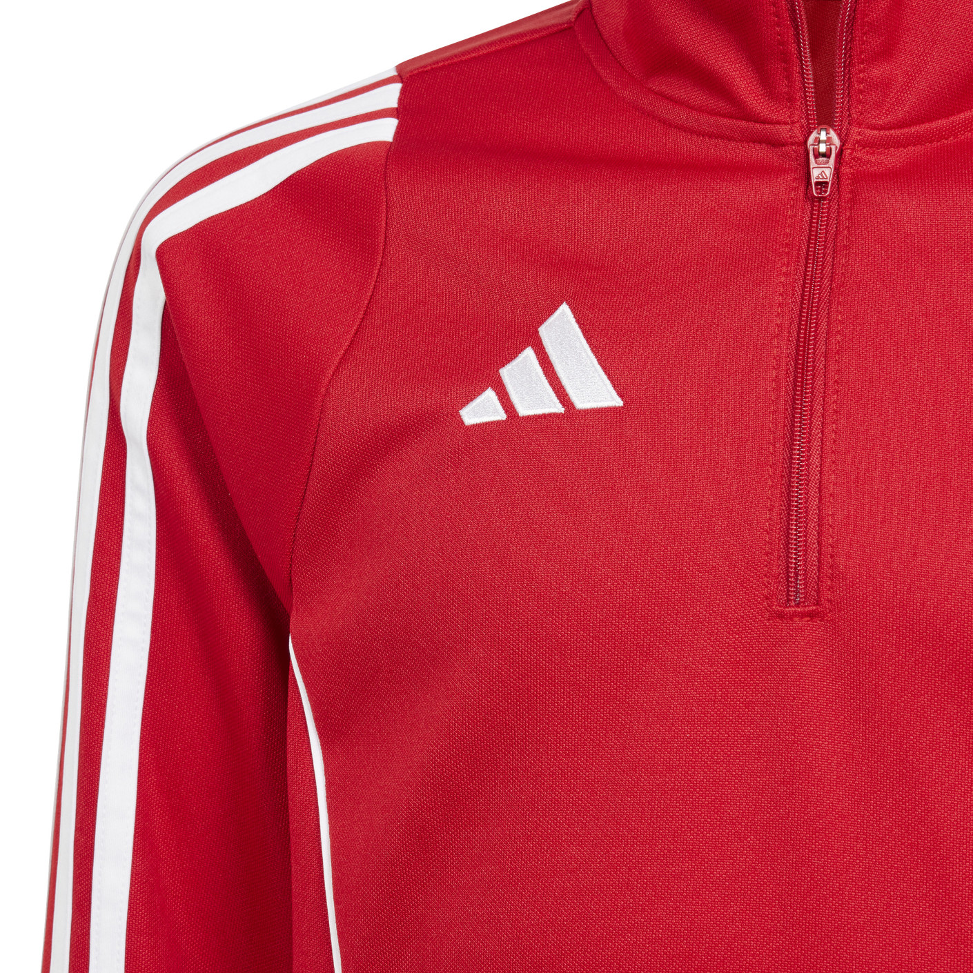adidas Tiro 24 Trainingspak 1/4-Zip Kids Rood Zwart Wit