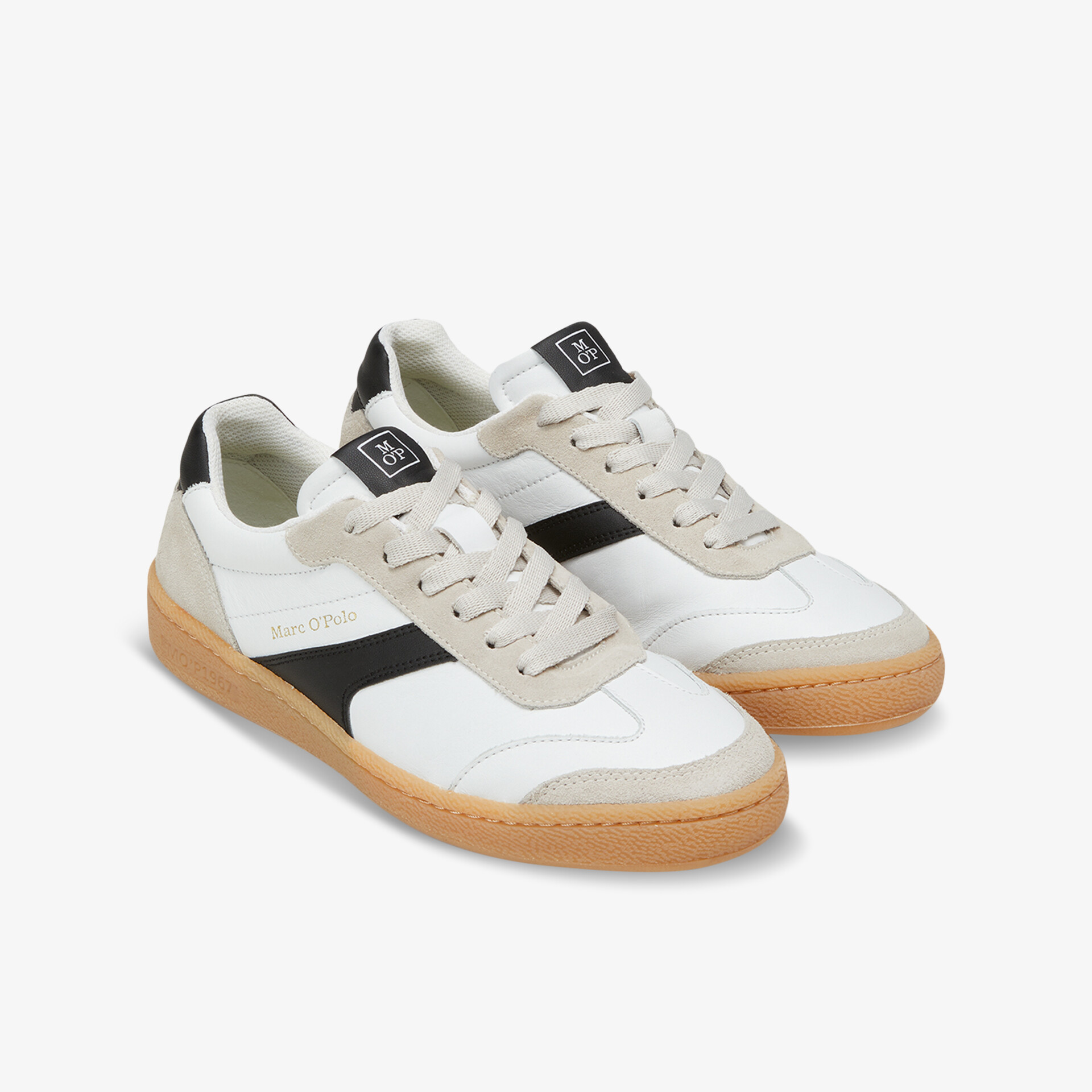 Marc O´Polo Herren Sneaker Low weiß