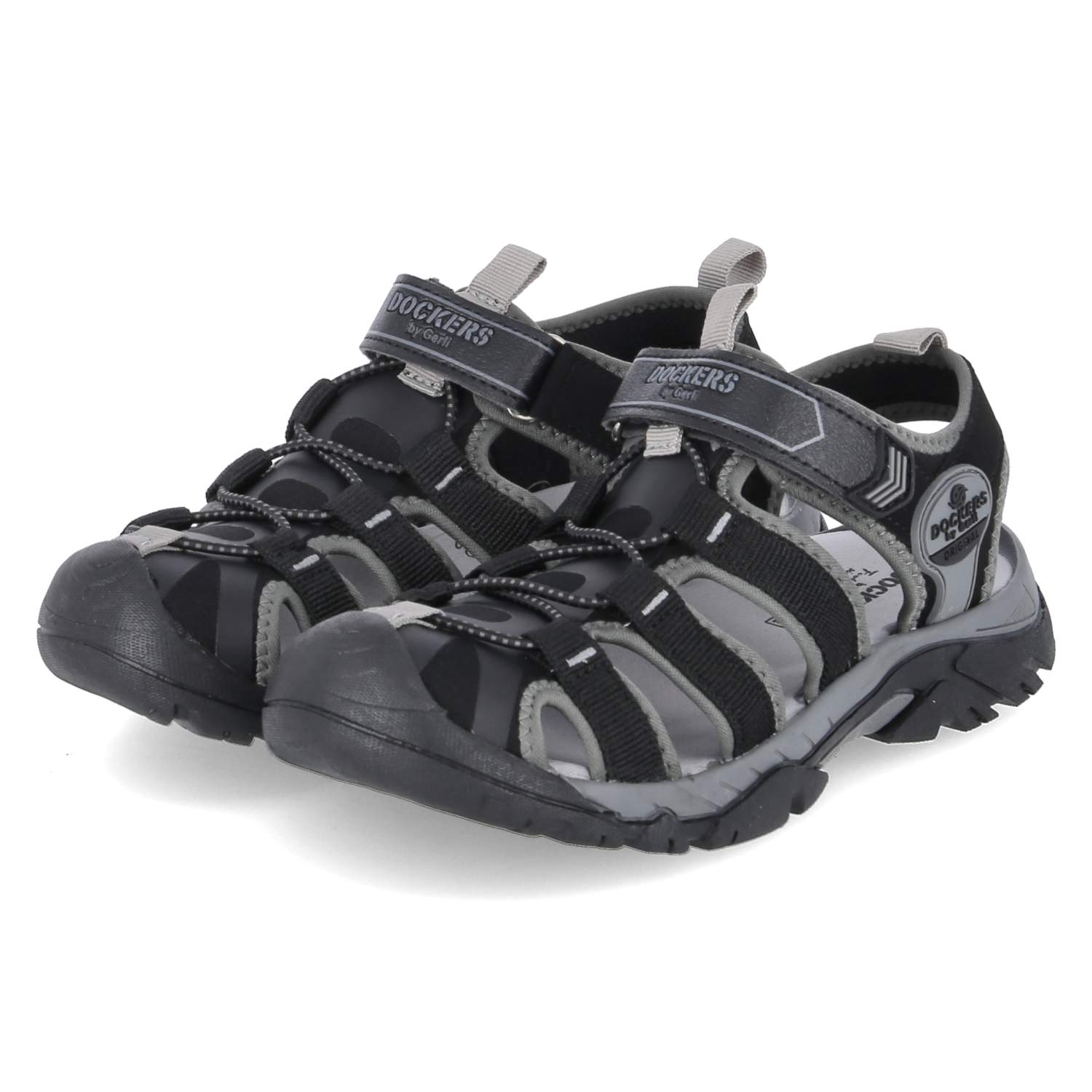 Dockers Sandalen - schwarz/grau