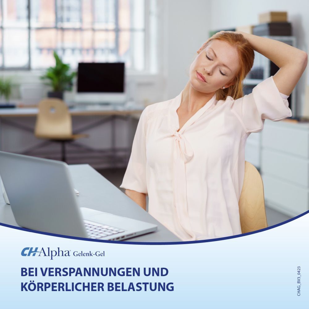 CH-Alpha Gelenk Gel mit Ingwer, Arnika und Weihrauch wärmt und entspannt beanspruchte Haut- und Muskelpartien