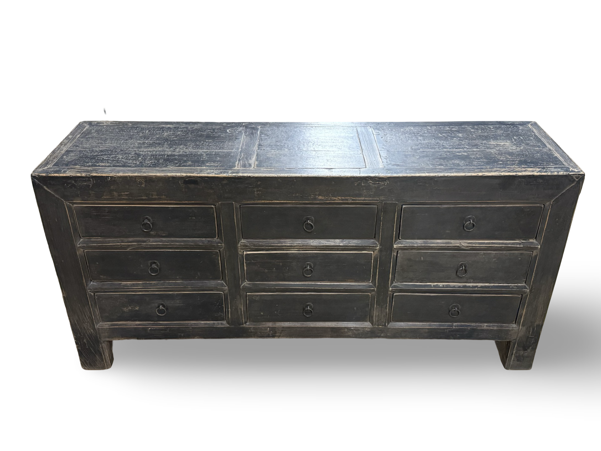 Dressoir 9 lades zwart uniek Dressoir 9 laden zwart uniek