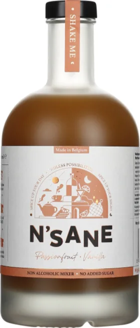 N'SANE PASSIONFRUIT VANILLA NON-ALCOHOLIC SPIRIT 70CL