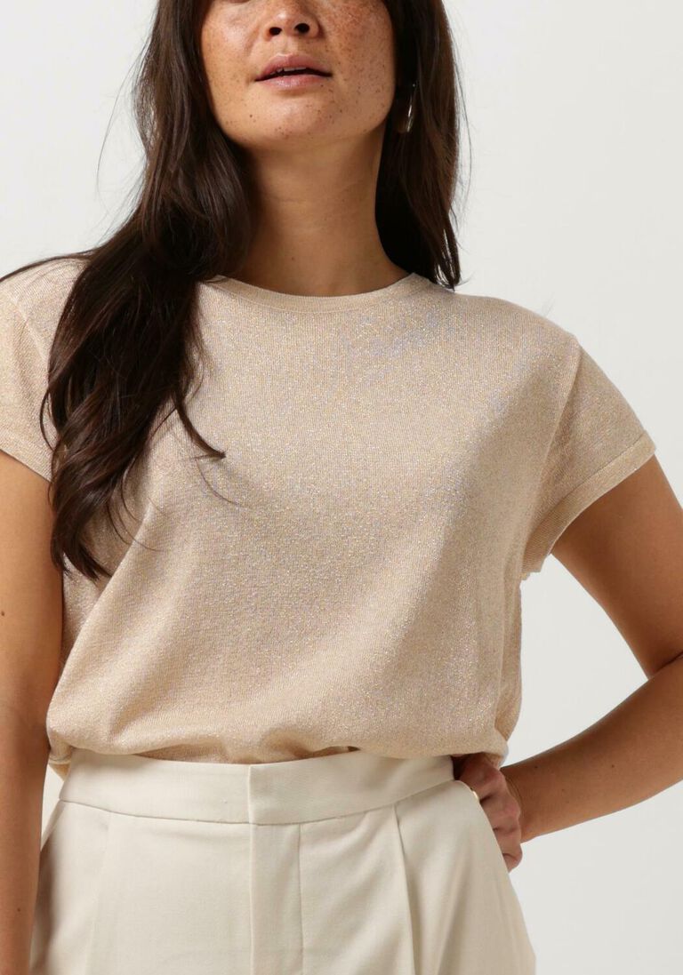 MINUS gouden minus t-shirt carlina knit tee